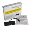 StarTech.com 4-pordiline USB-C-jaotur 4 USB-tüüp-A-pordiga (USB 3.0 SuperSpeed 5 Gbps) – 60 W toite edastamise läbiv laadimine – USB 3.1 Gen 1 / USB 3.2 Gen 1 sülearvuti jaoturi adapter – MacBook, Dell