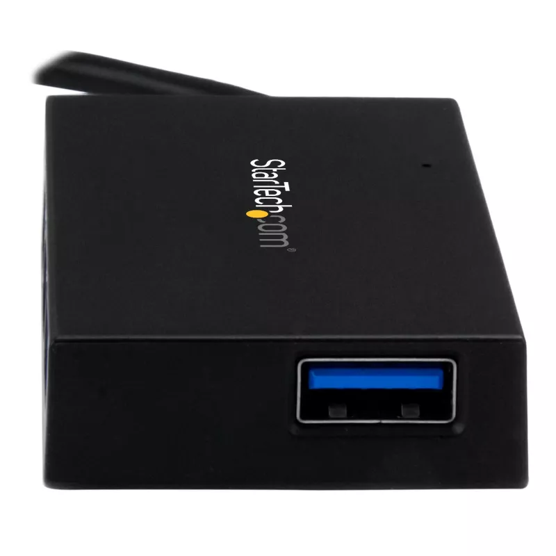 StarTech.com 4 pordiga USB C jaotur – USB USB-C jaotur 4x USB-A pordiga (USB 3.0/3.1 Gen 1 SuperSpeed 5 Gbit/s) – USB siini või isetoitega – kaasaskantav USB-C kuni USB-A BC 1.2 laadimisjaotur toiteadapteriga~4 pordiga USB C jaotur – USB USB-C jaotur 4x USB-A pordiga USB 3.0 jaotur (5 Gbit/s) – USB siini või isetoitega – kaasaskantav USB-C kuni USB-A BC 1.2 laadimisjaotur toiteadapteriga