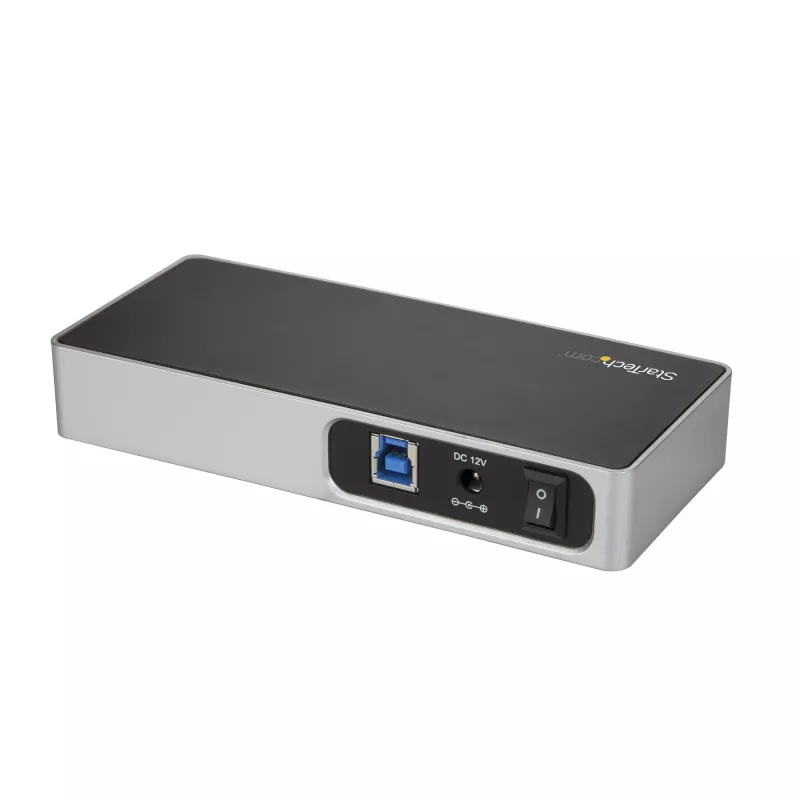 StarTech.com 7 pordiga USB-C-jaotur kiirlaadimispordiga - USB-C 5-le USB-A-le ja 2-le USB-C-le (USB 3.0 SuperSpeed 5 Gbit/s) - toiteadapteriga USB 3.2 Gen 1 USB-C jaotur - laua-/sülearvutijaotur