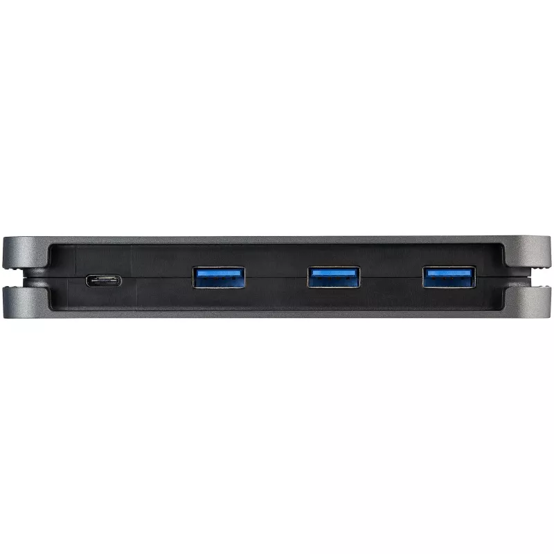 StarTech.com 4-pordiline USB-C-jaotur – 3x USB-A / 1x USB-C – 5 Gbps USB 3.0 USB-C jaotur (3.2/3.1 Gen 1) – siiniga toidetav – kaasaskantav USB-C–USB-A-adapteri jaotur – 28,5 cm (11,2 tolli) kaabel koos kaablihaldusega