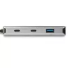 StarTech.com 4-pordine USB-C-jaotur, 2x USB-A ja 2x USB-C – SuperSpeed 10 Gbps USB 3.1/3.2 Gen 2 USB-C-jaotur – USB-siini toide – kaasaskantav USB-C–USB-adapteri jaotur – alumiiniumist – 25 cm (9,8 tolli) kaabel~4-pordine USB-C-jaotur, 2x USB-A ja 2x USB-C – SuperSpeed 10 Gbps USB 3.2 Gen 2 USB-C-jaotur – USB-siini toide – kaasaskantav USB-C–USB-adapteri jaotur – alumiiniumist – 9,8 tolli (25…