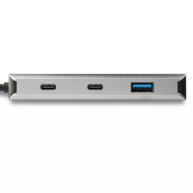 StarTech.com 4-pordine USB-C-jaotur, 2x USB-A ja 2x USB-C – SuperSpeed 10 Gbps USB 3.1/3.2 Gen 2 USB-C-jaotur – USB-siini toide – kaasaskantav USB-C–USB-adapteri jaotur – alumiiniumist – 25 cm (9,8 tolli) kaabel~4-pordine USB-C-jaotur, 2x USB-A ja 2x USB-C – SuperSpeed 10 Gbps USB 3.2 Gen 2 USB-C-jaotur – USB-siini toide – kaasaskantav USB-C–USB-adapteri jaotur – alumiiniumist – 9,8 tolli (25…