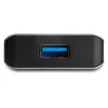 StarTech.com 4-pordiline USB-C-jaotur 3x USB-A ja 1x USB-C-ga – SuperSpeed 10 Gbps USB USB-C 3.1/3.2 Gen 2 jaotur – USB-siinitoitega – kompaktne USB-C–USB-adapterjaotur – kaasaskantav/sülearvutijaotur – alumiiniumist