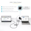 StarTech.com 4-pordiline USB-C jaotur USB-C DP Alt Mode videoväljundiga 4K 60Hz - 3x USB-A, 1x USB USB-C, 100W Power Delivery läbiv, USB 3.2 10Gbps, 30cm kaabel, kaasaskantav USB-jaotur