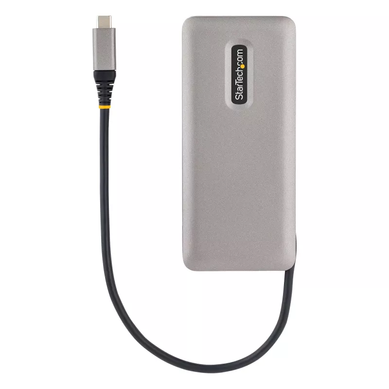 StarTech.com 4-pordiline USB-C jaotur - 1x USB-A ja 3x USB-C porti - USB 3.2 Gen 2 (10 Gbit/s) - siiniga toidetav - USB-tüüp C jaotur koos 12,6 tolli/32 cm ümbermähitava kaabliga - kaasaskantav USB-C - USB-A jaotur