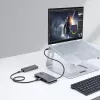 StarTech.com 4-pordiline USB-C jaotur - 1x USB-A ja 3x USB-C porti - USB 3.2 Gen 2 (10 Gbit/s) - siiniga toidetav - USB-tüüp C jaotur koos 12,6 tolli/32 cm ümbermähitava kaabliga - kaasaskantav USB-C - USB-A jaotur