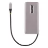 StarTech.com 4-pordiline USB-C-jaotur, 4x USB-C-porti, USB 3.2 Gen 2 (10 Gbit/s) - kaasaskantav USB-C-jaotur 100W toiteedastusega - USB USB-C jaotur 12,6 tolli/32 cm ümber keeratava kaabliga