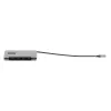 StarTech.com 4-pordiline USB-C-jaotur, 4x USB-C-porti, USB 3.2 Gen 2 (10 Gbit/s) - kaasaskantav USB-C-jaotur 100W toiteedastusega - USB USB-C jaotur 12,6 tolli/32 cm ümber keeratava kaabliga