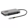 StarTech.com 4-pordiline USB-C-jaotur, 4x USB-C-porti, USB 3.2 Gen 2 (10 Gbit/s) - kaasaskantav USB-C-jaotur 100W toiteedastusega - USB USB-C jaotur 12,6 tolli/32 cm ümber keeratava kaabliga