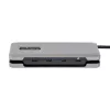 StarTech.com 4-pordiline USB-C-jaotur, 4x USB-C-porti, USB 3.2 Gen 2 (10 Gbit/s) - kaasaskantav USB-C-jaotur 100W toiteedastusega - USB USB-C jaotur 12,6 tolli/32 cm ümber keeratava kaabliga