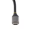 StarTech.com 4-pordiline USB-C-jaotur, 4x USB-C-porti, USB 3.2 Gen 2 (10 Gbit/s) - kaasaskantav USB-C-jaotur 100W toiteedastusega - USB USB-C jaotur 12,6 tolli/32 cm ümber keeratava kaabliga