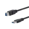 StarTech.com 4 to 4 USB 3.0 Peripheral Sharing Switch, 5 Gbit/s, Micro-USB Type-B, Must, plastik, CE, FCC, REACH, 0 - 40 °C