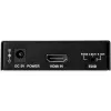 StarTech.com 4K HDMI Audio Extractor 4K 60Hz toega, must, 4096 x 2160 pikslit, 1280 x 720, 1920 x 1080, 1920 x 1200, 3840 x 2160, 4096 x 2160, 60 Hz, 5.1 kanalit, HDMI