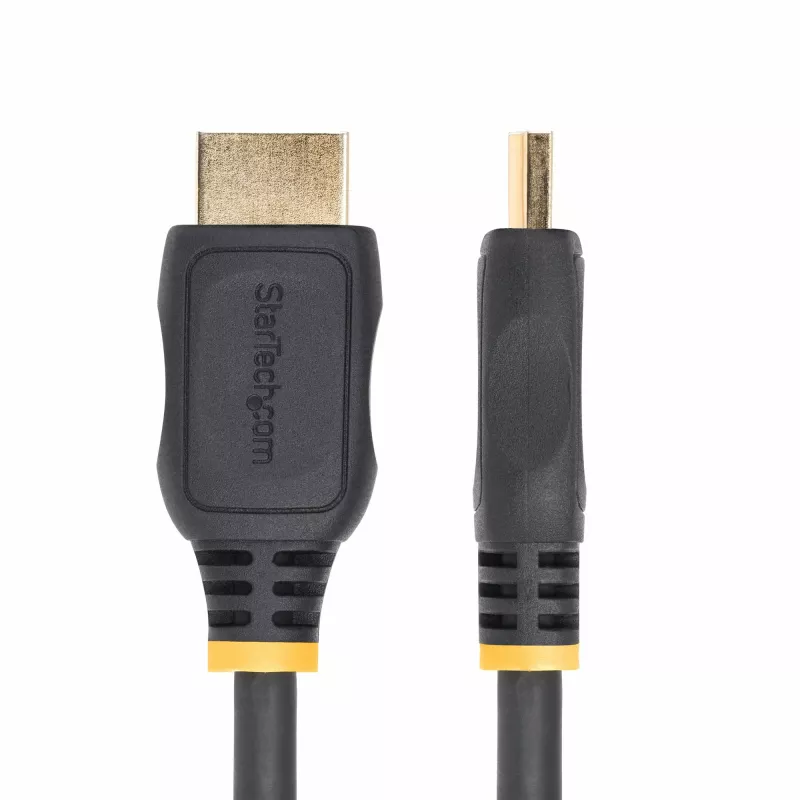 StarTech.com 6,6 jala (2 m) HDMI 2.0 pikenduskaabel, kiire HDMI pordi säästukaabel, 4K 60Hz, HDMI isane-emale pikendusadapteri juhe, HDMI pikenduskaabel, M/F