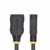 StarTech.com 6,6 jala (2 m) HDMI 2.0 pikenduskaabel, kiire HDMI pordi säästukaabel, 4K 60Hz, HDMI isane-emale pikendusadapteri juhe, HDMI pikenduskaabel, M/F