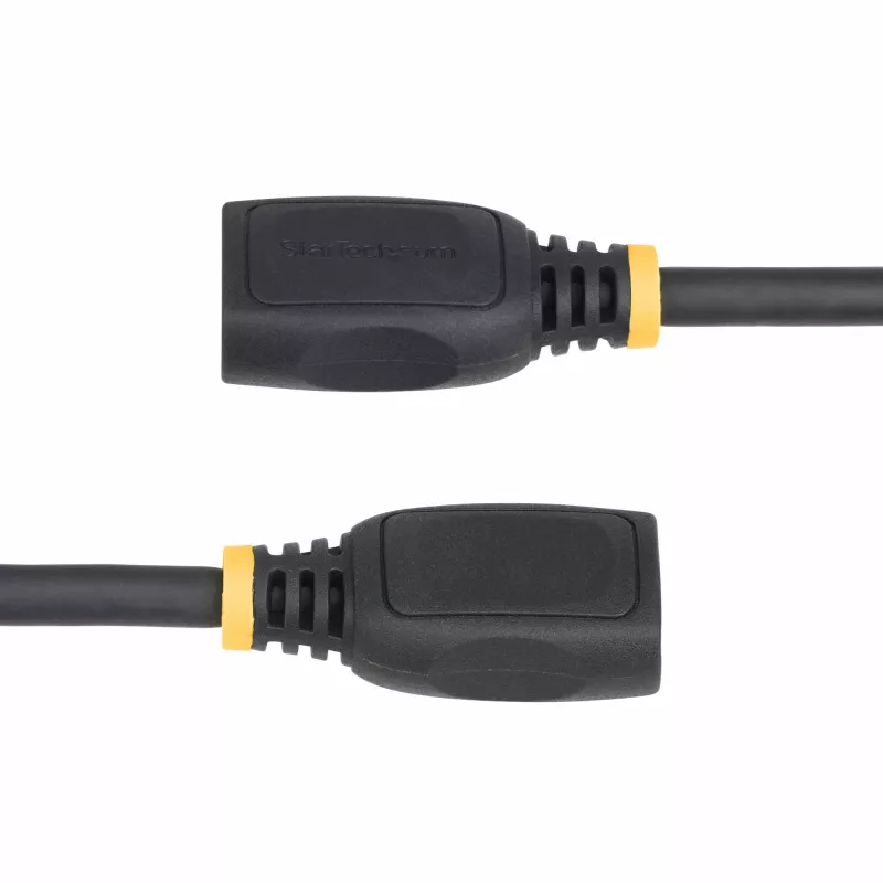 StarTech.com 6,6 jala (2 m) HDMI 2.0 pikenduskaabel, kiire HDMI pordi säästukaabel, 4K 60Hz, HDMI isane-emale pikendusadapteri juhe, HDMI pikenduskaabel, M/F