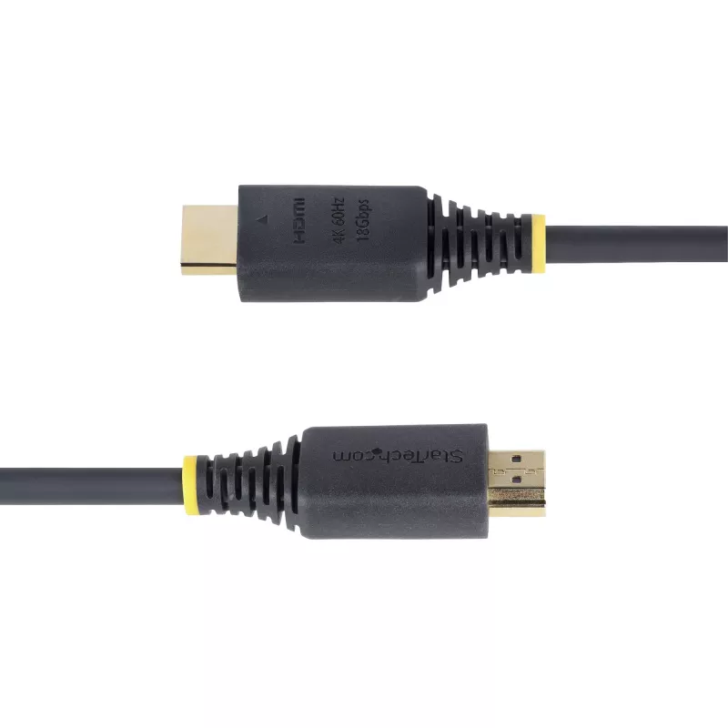 StarTech.com 1m (3,3 jalga) Premium-sertifikaadiga kiire HDMI-kaabel, 4K 60Hz/1440p 144Hz, HDR10/HDCP 2.2/ARC, 18Gbps, UHD HDMI 2.0 juhe telerile/monitorile/ekraanile, TPE-ümbris