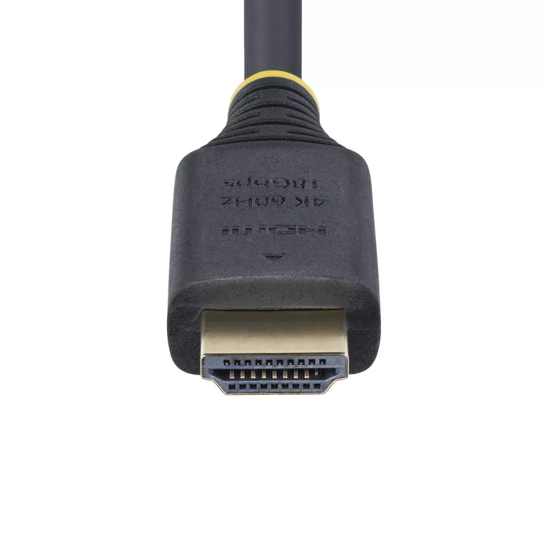 StarTech.com 1m (3,3 jalga) Premium-sertifikaadiga kiire HDMI-kaabel, 4K 60Hz/1440p 144Hz, HDR10/HDCP 2.2/ARC, 18Gbps, UHD HDMI 2.0 juhe telerile/monitorile/ekraanile, TPE-ümbris