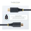 StarTech.com 30cm (1ft) High Speed HDMI kaabel, 4K 60Hz/1440p 144Hz, HDR10/HDCP 2.2/ARC, 18Gbps, UHD HDMI 2.0 juhe teleri/monitori/ekraani jaoks, TPE mantel