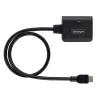 StarTech.com 2-Port HDMI Splitter, 4K 60Hz HDMI 2.0 Video, 4K HDMI Splitter 1 In 2 Out, 1x2 HDMI Display/Output Splitter, HDR/HDCP, 20in (50cm) Built-in HDMI kaabel