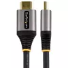 StarTech.com 6 ft (2 m) HDMI 2.1 kaabel 8K - Sertifitseeritud ülikiire HDMI kaabel 48 Gbps - 8K 60 Hz/4K 120 Hz HDR10+ eARC - Ultra HD 8K HDMI kaabel - Monitor/Teler/Ekraan - Painduv TPE ümbris