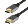 StarTech.com 10 ft (3 m) HDMI 2.1 kaabel 8K – sertifitseeritud ülikiire HDMI-kaabel 48 Gbps – 8K 60 Hz/4K 120 Hz HDR10+ eARC – ülikõrglahutusega 8K HDMI-kaabel – monitor/teler/ekraan – painduv TPE-ümbris