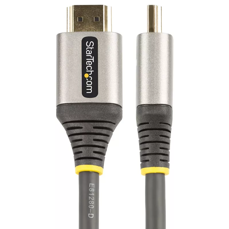 StarTech.com 10ft (3m) Premium Certified HDMI 2.0 kaabel - kiire ülikiire 4K 60Hz HDMI kaabel Ethernetiga - HDR10, ARC - UHD HDMI videokaabel - UHD monitoridele, teleritele, kuvaritele - M/M
