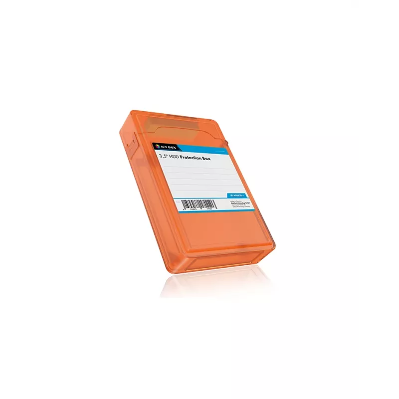 ICY BOX IB-AC602b-6 Pouch case Plastikust Sinine, Roheline, Hall, Oranž, Punane, Valge