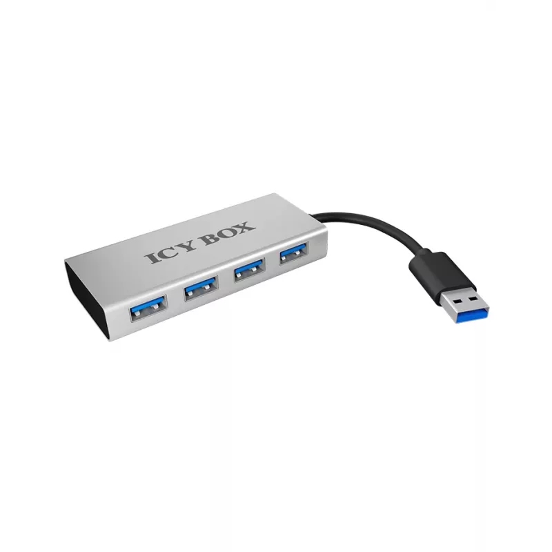 ICY BOX IB-AC6104 USB 3.2 Gen 1 (3.1 Gen 1) Type-A 5000 Mbit/s Valge