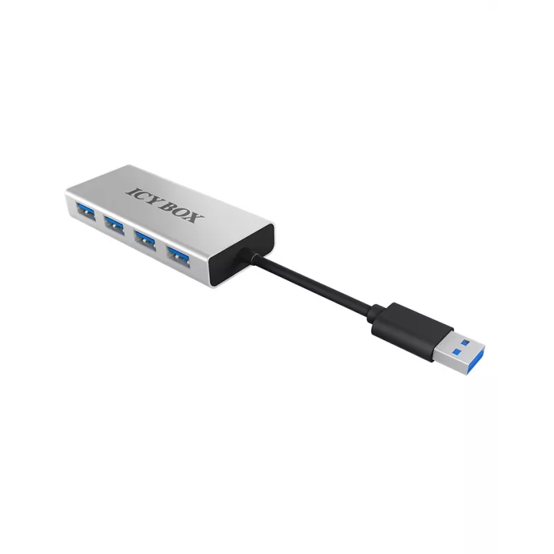 ICY BOX IB-AC6104 USB 3.2 Gen 1 (3.1 Gen 1) Type-A 5000 Mbit/s Valge