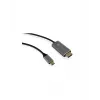 ICY BOX IB-CB020-C HDMI-kaabel 1,8 m HDMI tüüp A (standardne) Must, Hõbedane