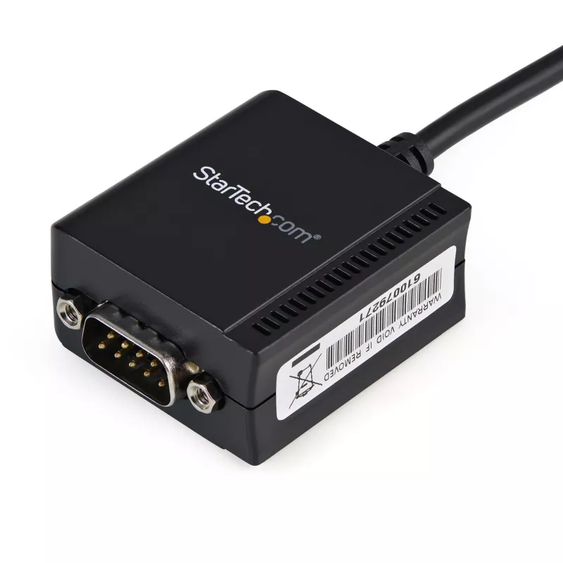 StarTech.com 1 pordiga FTDI USB RS232 jadaliidese adapterkaabel koos COM-säilitusega