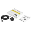 StarTech.com 1 pordiga FTDI USB RS232 jadaliidese adapterkaabel koos COM-säilitusega