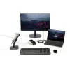 StarTech.com 4-pordiline USB-DB9 RS232 jadaadapteri jaotur – tööstuslik DIN-liistule ja seinale kinnitatav
