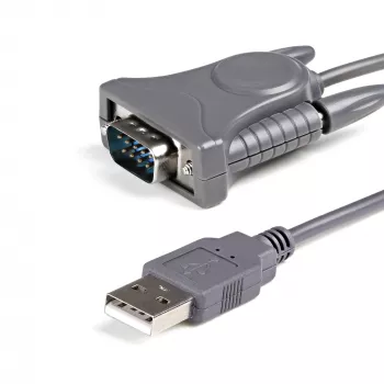 StarTech.com 3ft (91cm) 1-pordiga USB-jadakaabel, DB9/DB25 RS232 USB-muundur, Prolific, USB-jadaadapter