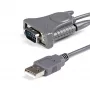 StarTech.com 3ft (91cm) 1-pordiga USB-jadakaabel, DB9/DB25 RS232 USB-muundur, Prolific, USB-jadaadapter