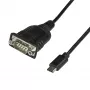 StarTech.com USB-C-lt RS232 jadaadapteri kaabel koos COM-pordi säilitamisega - 40 cm USB-tüüp C - RS232 (DB9) jadamuuundurkaabel - PLC-dele, skanneritele, printeritele - Windows/Mac/Linux
