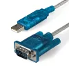 StarTech.com 3 ft (91 cm) 1-pordiline USB-RS232 DB9 jadaadapteri kaabel, USB-jadaadapteri kaabel – M/M