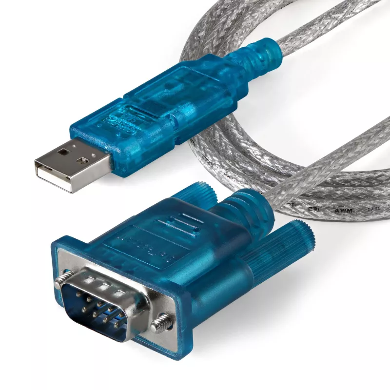 StarTech.com 3 ft (91 cm) 1-pordiline USB-RS232 DB9 jadaadapteri kaabel, USB-jadaadapteri kaabel – M/M