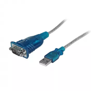 StarTech.com 17in (43cm) 1-pordiline USB-RS232 DB9 jadaadapteri kaabel, USB-jadaadapteri kaabel - M/M