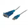 StarTech.com 17in (43cm) 1-pordiline USB-RS232 DB9 jadaadapteri kaabel, USB-jadaadapteri kaabel - M/M