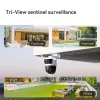 IP turvakaamera IMOU Cruiser Triple IPC-S7UP-11M0WED — 2880×1620, 6 mm, 8× digitaalne suum, juhtmega ja juhtmevaba, välistingimustesse, lae/seinale kinnitatav