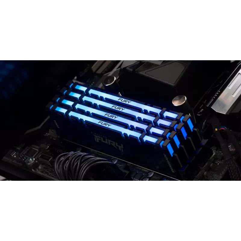 Kingston Technology FURY 16GB 3600MT/s DDR4 CL16 DIMM (Kit of 2) Renegade RGB