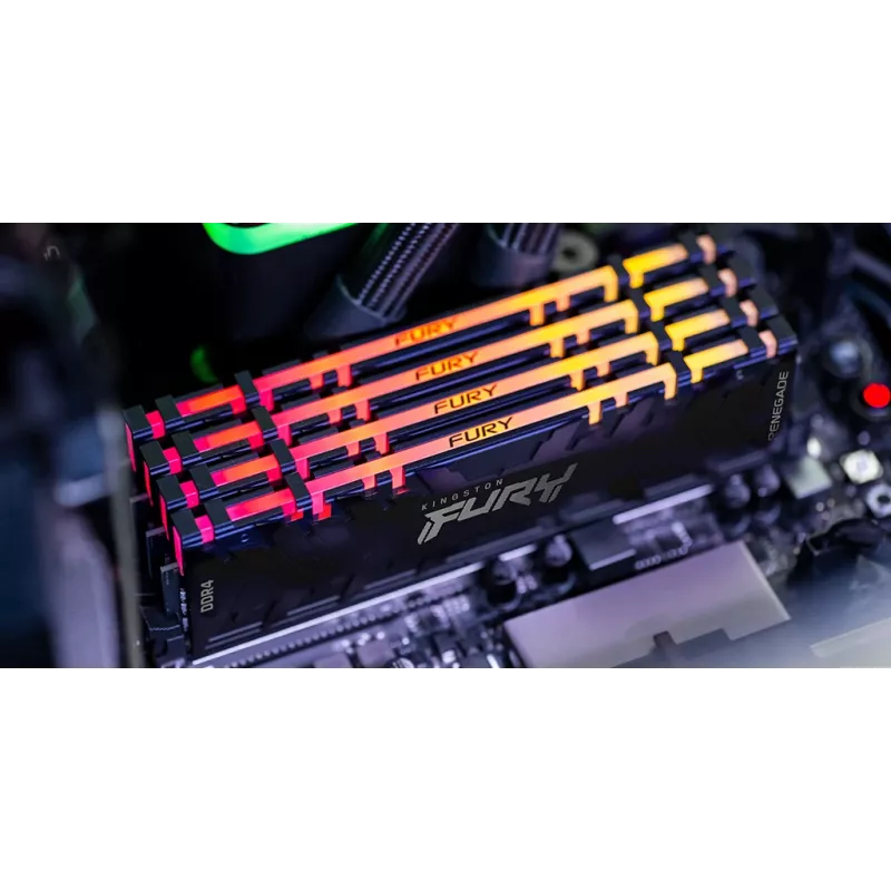 Kingston Technology FURY 16GB 3600MT/s DDR4 CL16 DIMM (Kit of 2) Renegade RGB