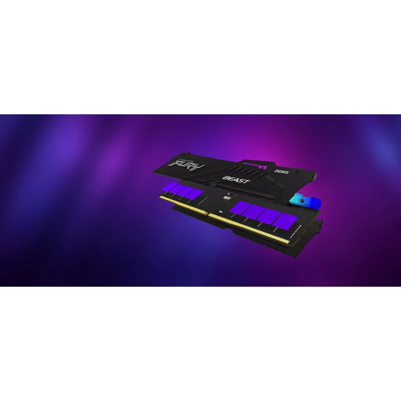 Kingston Technology FURY Beast 16GB 5600MT/s DDR5 CL40 DIMM RGB