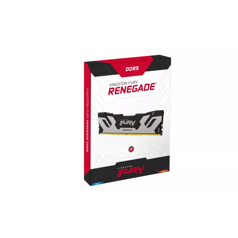 Kingston Technology FURY 16GB 6400MT/s DDR5 CL32 DIMM Renegade Silver
