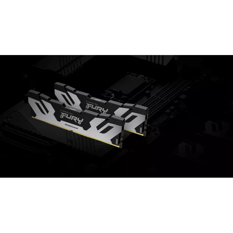 Kingston Technology FURY 16GB 6400MT/s DDR5 CL32 DIMM Renegade Silver