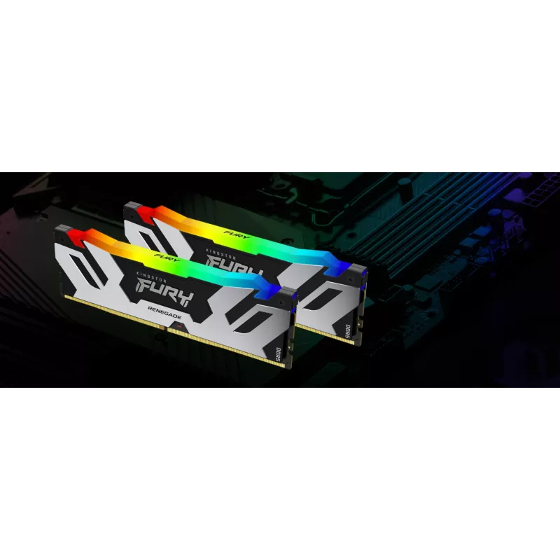 Kingston Technology FURY 16GB 6400MT/s DDR5 CL32 DIMM Renegade RGB
