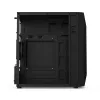 PC-korpus KRUX Astro Cube Must — kuubikkorpus, toetab micro ATX/mini‑ITX, 1×3,5-tolline + 2×2,5-tollised pesad, külgaken, max PSU 28 cm, max jahuti kõrgus 136 mm