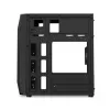 PC-korpus KRUX Astro Cube Must — kuubikkorpus, toetab micro ATX/mini‑ITX, 1×3,5-tolline + 2×2,5-tollised pesad, külgaken, max PSU 28 cm, max jahuti kõrgus 136 mm